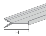 Licatec Trennstege CK 60mm f.Installationskanal